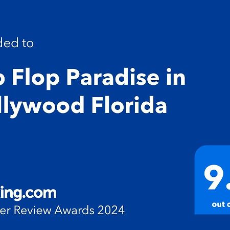 Flip Flop Paradise In Hollywood Florida Екстериор снимка